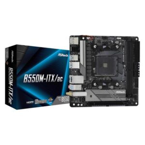 Asrock B550M-ITX/ac AMD B550 Presa AM4 mini ITX - 4710483931727