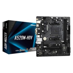 Asrock A520M-HDV Presa AM4 micro ATX - 4710483932267