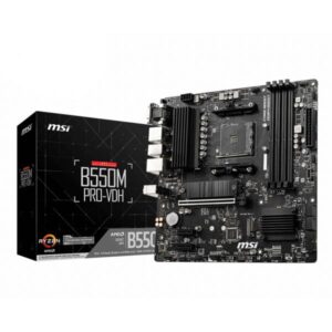 MSI B550M PRO-VDH scheda madre AMD B550 Presa AM4 micro ATX - 4719072758417