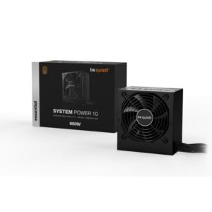 be quiet! System Power 10 alimentatore per computer 650 W 20+4 pin ATX ATX Nero - 4260052189085