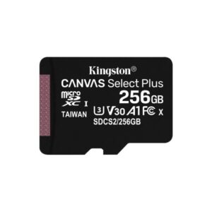 Kingston Technology Canvas Select Plus memoria flash 256 GB MicroSDXC Classe 10 UHS-I - 0740617298710