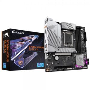 Gigabyte B760M AORUS ELITE AX scheda madre Intel B760 LGA 1700 micro ATX - 4719331851309