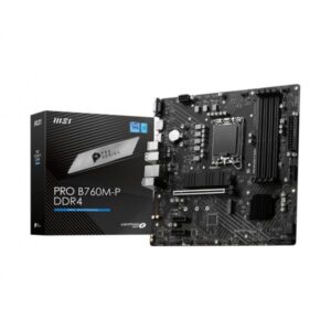 MSI PRO B760M-P DDR4 scheda madre Intel B760 LGA 1700 micro ATX - 4711377030991
