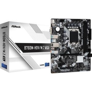 Asrock B760M-HDV/M.2 D4 Intel B760 LGA 1700 micro ATX - 4710483942020