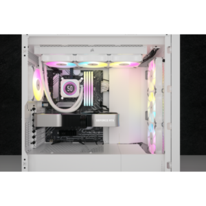 Corsair CW-9060077-WW sistema di raffreddamento per computer Case per computer Kit di raffreddamento a liquido 12 cm Bianco 1 pz - 0840006694229