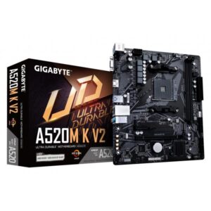 Gigabyte A520M K V2 scheda madre AMD A520 Socket AM4 micro ATX - 4719331852771