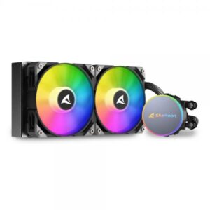 Sharkoon S70 rgb Case per computer, Processore Raffreddatore di liquidi tutto in uno 12 cm Nero 1 pz - 4044951037995
