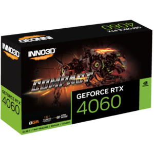 Inno3D GeForce RTX 4060 Compact NVIDIA 8 GB GDDR6 - 0835168003378