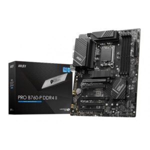 MSI PRO B760-P DDR4 II scheda madre Intel B760 LGA 1700 ATX - 4711377128889