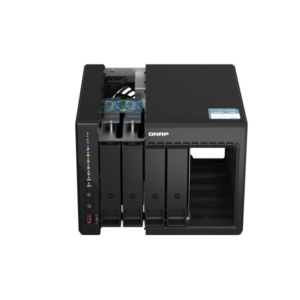 QNAP TS-453E NAS Tower Collegamento ethernet LAN Nero J6412 - 4711103082164