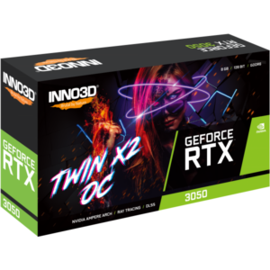 Inno3D GeForce RTX 3050 Twin X2 OC NVIDIA 8 GB GDDR6 - 0835168003682