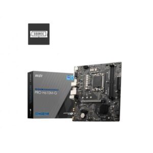 MSI PRO H610M-G scheda madre Intel H610 LGA 1700 micro ATX - 4719072942663