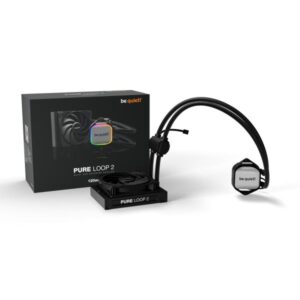be quiet! Pure Loop 2 120mm Processore Raffreddatore di liquidi tutto in uno 12 cm Nero 1 pz - 4260052190678