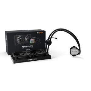 be quiet! Pure Loop 2 280mm Processore Raffreddatore di liquidi tutto in uno 14 cm Nero 1 pz - 4260052190708