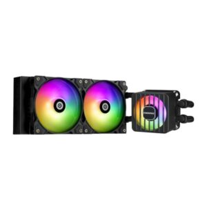 Enermax ELC-LMF240T-ARGB sistema di raffreddamento per computer Processore Raffreddatore di liquidi tutto in uno 12 cm Nero 2 pz - 4713157727824