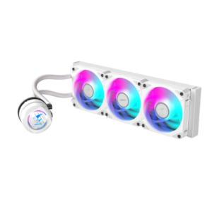 GIGABYTE AORUS WATERFORCE II 360 ICE AIO Liquid CPU Cooler - Ventole ARGB 3x120mm, meccanismo di bloccaggio scorrevole, DAISY-CHAIN, compatibile con Intel LGA 1700 e AMD AM5 - 4719331554019