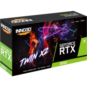 Inno3D GeForce RTX 3050 Twin X2 NVIDIA 6 GB GDDR6 - 0835168004061
