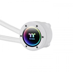 Thermaltake TH240 V2 ARGB Processore Liquid cooling kit 24 cm Bianco 1 pz - 4713227539234