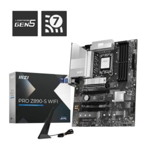 MSI PRO Z890-S WIFI scheda madre Intel Z890 LGA 1851 (Socket V1) ATX - 4711377269995