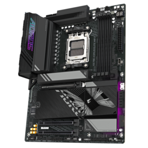 GIGABYTE X870E AORUS ELITE WIFI7 Scheda Madre - Supporta CPU AMD Ryzen 9000, 16+2+2 fasi VRM digitali, fino a 8000Hz DDR5 (OC), 3xPCIe 5.0 + 1xPCIe 4.0, Wi-Fi 7, LAN 2.5GbE, USB 4 - 4719331864613