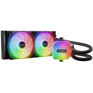 be quiet! LIGHT LOOP 240mm Black Processore Raffreddatore di liquidi tutto in uno 24 cm Nero 1 pz - 4260052191125