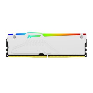 Kingston Technology FURY Beast 32GB 6000MT/s DDR5 CL30 DIMM (Kit da 2 moduli) White RGB EXPO - 0740617343311