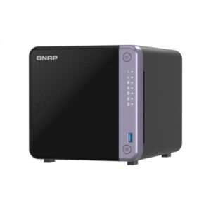 QNAP TS-432X-4G server NAS e di archiviazione Tower Alpine Alpine AL-524 4 GB DDR4 QNAP QTS Nero - 4711103085202