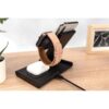 Digitus Stazione di ricarica 3 in 1, pieghevole, wireless - 4016032482789 - immagine 3