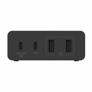 Belkin ALIMENTATORE GAN 108W CON PORTE 2X USB-C, 2X USB-A - 0745883850051