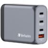 Verbatim GNC-100 Universale Nero, Grigio AC Ricarica rapida Interno - 0023942322023 - immagine 3