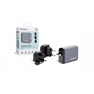 Verbatim GNC-100 Universale Nero, Grigio AC Ricarica rapida Interno - 0023942322023