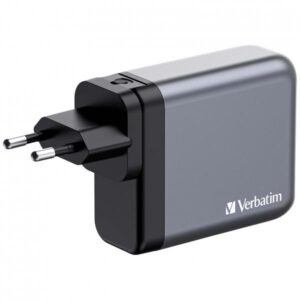 Verbatim GNC-140 Universale Nero, Grigio AC Ricarica rapida Interno - 0023942322030