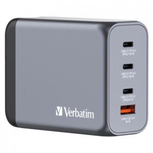 Verbatim GNC-200 Universale Nero, Grigio AC Ricarica rapida Interno - 0023942322047