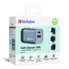 Verbatim GNC-35 Universale Nero, Grigio AC Ricarica rapida Interno - 0023942322009 - immagine 2