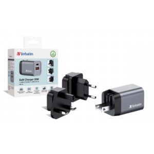 Verbatim GNC-35 Universale Nero, Grigio AC Ricarica rapida Interno - 0023942322009