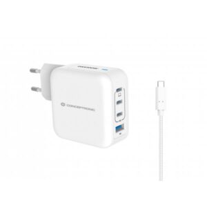 Conceptronic ALTHEA18W Caricabatterie per dispositivi mobili Universale Bianco AC Ricarica rapida Interno - 4015867236529