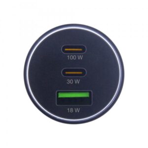InLine Adattatore di alimentazione per auto Power Delivery, 2x USB-C+QC USB-A - 4043718317776