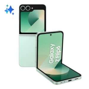 Samsung Galaxy Z Flip6 Smartphone AI, 256GB, RAM 12GB, Display 3,4" SAMOLED/6,7" Dynamic AMOLED 2X, Mint - 8806095614526
