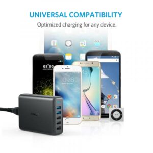 Anker PowerPort Speed 5 Interno Nero caricabatterie per cellulari e PDA - 0848061018424