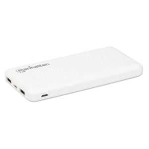 Manhattan 406277 batteria portatile Polimeri di litio (LiPo) 10000 mAh Bianco - 0766623406277