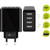 Wentronic 44953 Caricabatterie per dispositivi mobili Interno Nero - 4040849449536 - immagine 3