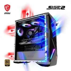 MSI MPG Infinite X2 14NUF7-459AT Intel® Core™ i7 i7-14700KF 32 GB DDR5-SDRAM 1 TB SSD NVIDIA GeForce RTX 4070 Ti Super Windows 11 Home Desktop PC Nero - 4711377175432