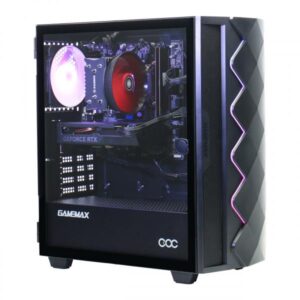 Hyrican Gamemax Diamond BK 7341 Intel® Core™ i5 i5-14400F 32 GB DDR5-SDRAM 1 TB SSD NVIDIA GeForce RTX 4060 Windows 11 Home PC Nero - 4045643273417
