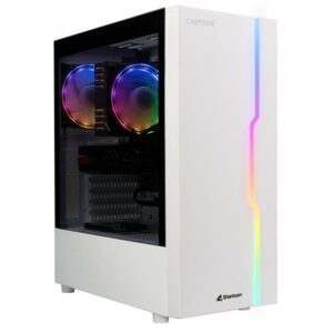 CAPTIVA Advanced Gaming R78-284 AMD Ryzen™ 7 5700X 32 GB DDR4-SDRAM 1 TB SSD NVIDIA GeForce RTX 4060 Windows 11 Home PC Bianco - 4046373782842