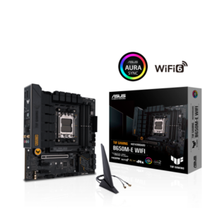 ASUS TUF GAMING B650M-E WIFI AMD B650 Presa di corrente AM5 micro ATX - 4711387222041
