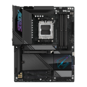 GIGABYTE X870E AORUS PRO Scheda Madre - Supporta CPU AMD Ryzen 9000, 16+2+2 fasi VRM digitali, fino a 8000MHz DDR5 (OC), 3xPCIe 5.0 + 1xPCIe 4.0, Wi-Fi 7, LAN 2.5GbE, USB 4 - 4719331864866