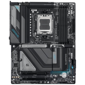GIGABYTE X870 GAMING X WIFI7 Scheda Madre - Supporta CPU AMD Ryzen 9000, 16+2+2 fasi VRM, fino a 8000MHz DDR5 (OC), 1xPCIe 5.0 + 2xPCIe 4.0, Wi-Fi 7, LAN 2.5GbE, USB 4 - 4719331865368