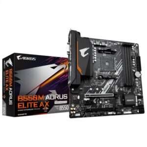 Gigabyte B550M AORUS ELITE AX scheda madre AMD B550 Socket AM4 micro ATX - 4719331855055