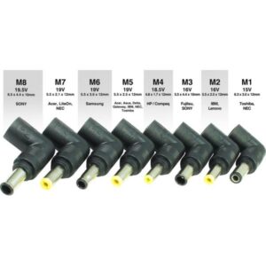 Inter-Tech Sinan UB-90HB adattatore e invertitore 90 W Universale Nero - 4260133129573