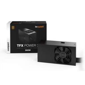 be quiet! TFX POWER 3 300W Gold alimentatore per computer 20+4 pin ATX Nero - 4260052188293